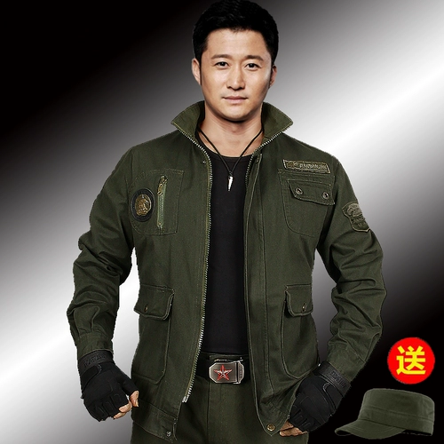 Хлопковый камуфляжный износостойкий комбинезон, защита от ожогов