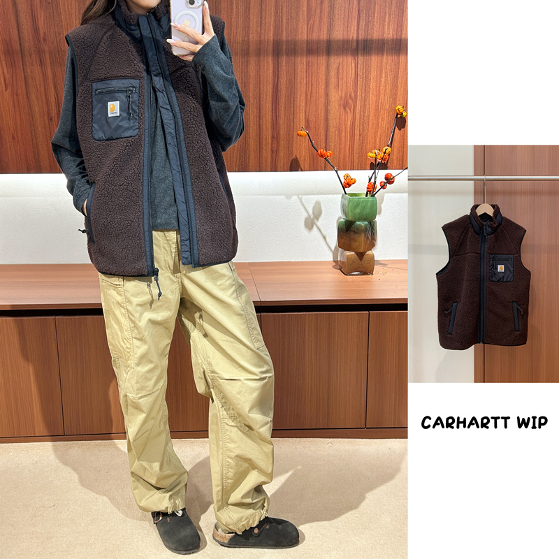 Carhartt Wip Carhartt Fleece Zip-Up Vest