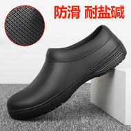 Giày Đầu Bếp Nam Chống Trơn Trượt Giày Nhà Bếp Giày Công Sở Chống Dầu Chống Thấm Nước Thoáng Khí Mùa Hè Đặc Biệt Giày Khách sạn Cung Cấp Size Lớn 47 dép quai hậu đầu bếp dép bảo hộ bếp