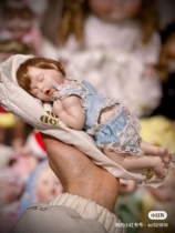 Spot > Baby Antique Ceramic Dolls Reborn Baby Doll 20 cm Total Porcelain 