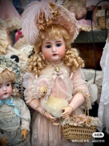 Boutique German Antique Thick Soup Dolls kr70 Cm Ceramic Dolls Antique Doll Bjd Dolls