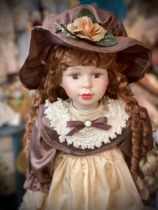 Lonely Products antique dolls ceramic dolls 55 cm