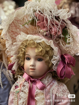 Orphan vintage European ornaments palace soup dolls ceramic dolls 1997 antique dolls