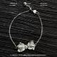 Серебряный браслет S925 около 6,1 г 19 см