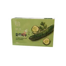 Box up 3 8 South Korea Wu Qionghua Cucumber Soap Hand Wash Cleansing Bath Clean Mild Skin-friendly Soap 100g