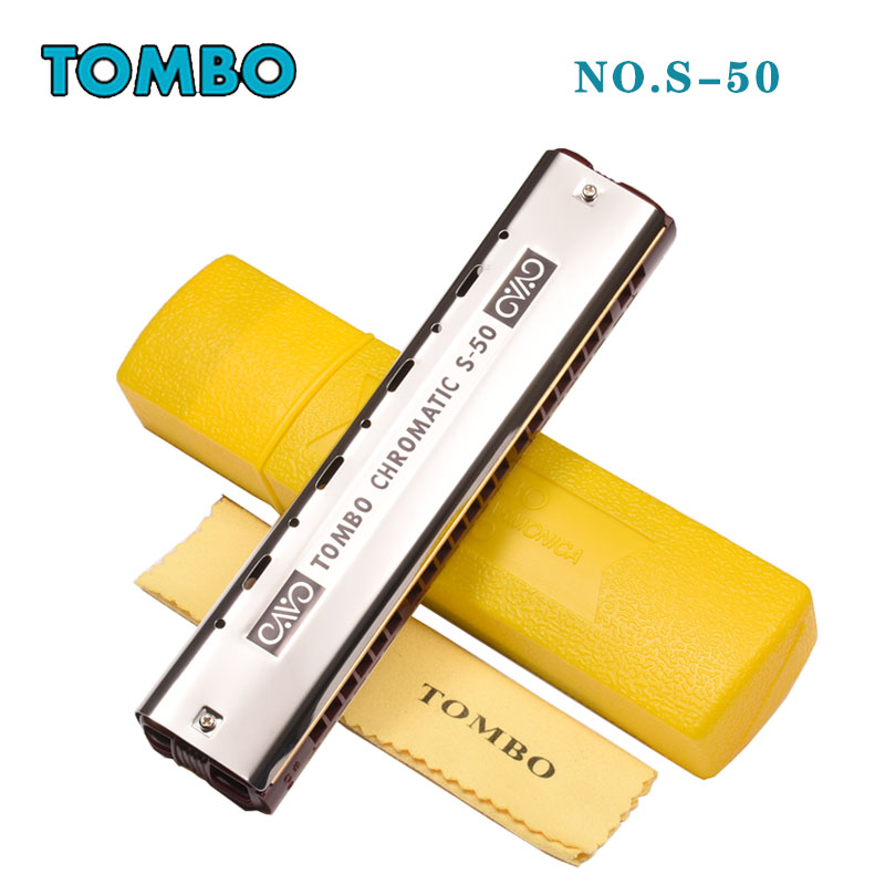 Tombo Tongbao Monophonic Harmonica S-50 44 Hole 44 Tone Enlightenment Harmonica Education Harmonica