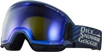 Lunettes de ski anti-rayures à couleurs changeantes DICE originales japonaises haut de gamme 2 fois anti-buée désembuage en 1 seconde pour la neige nouveauté 2324