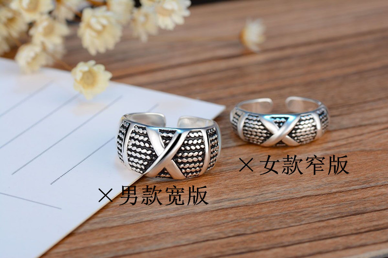Chen Weiwei cũ chín cửa với cùng một đoạn vòng tay trang sức vòng đôi Zhao Liying vòi mở vòng tay đôi nam nữ bạc Thái - Vòng đeo tay Cuff vòng tay pandora pnj