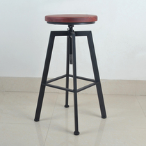 Retro solid wood wrought iron bar chair bar chair bar chair dining bar chair dining lounge lounge chair