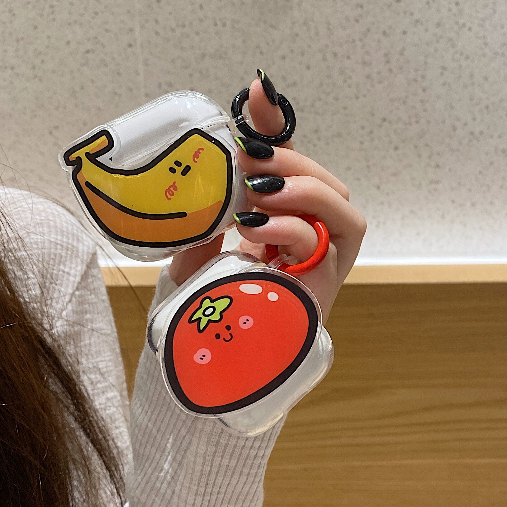 Burger friet 3 beschermhoes airpods oordopjes tweede generatie draadloos Bluetooth derde generatie Pods1 geschikt voor_voghion.com