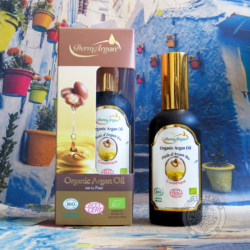 Moroccan Derm New Loaded Organic Argan Oil Nut Oil 100ML Anti-Wrinkle Repair Varicella Skin-care Hair Care Hair