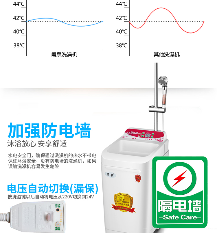 bình ariston 甬 100 lít máy tắm di động thông minh tắm tại nhà tắm nước nóng máy nước nóng vòi sen nhiệt tĩnh Authentic - Máy đun nước binh nuoc nong lanh