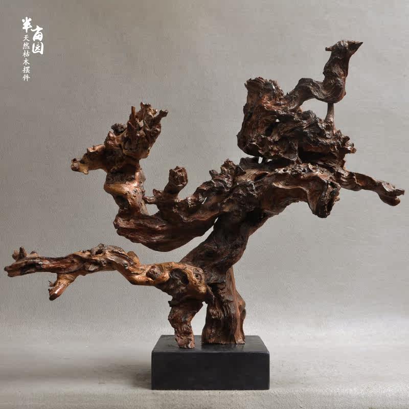 Natural Water Slut Wood Root Carving Art Hotel Villa Clubhouse Tea Room Xuan Guan Swing Piece Aquatic Fish Tank Cloth View Ornaments