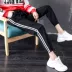 Cộng thêm quần nhung ấm áp nữ sinh lỏng lẻo phiên bản tiếng Hàn của ulzzang hoang dã mỏng lạ cô gái thể thao Harlan các kiểu quần nữ đẹp Quần Harem