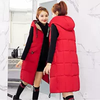 Quần áo thu đông 2018 phiên bản mới của Hàn Quốc tự may vest cotton dày cho nữ thời trang trung niên nữ cao cấp 
