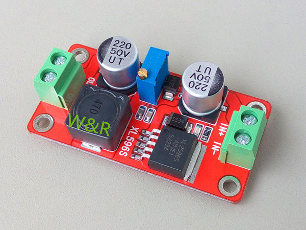 XL2596 ultra-small DC-DC adjustable power supply step-down module performance exceeds LM2576