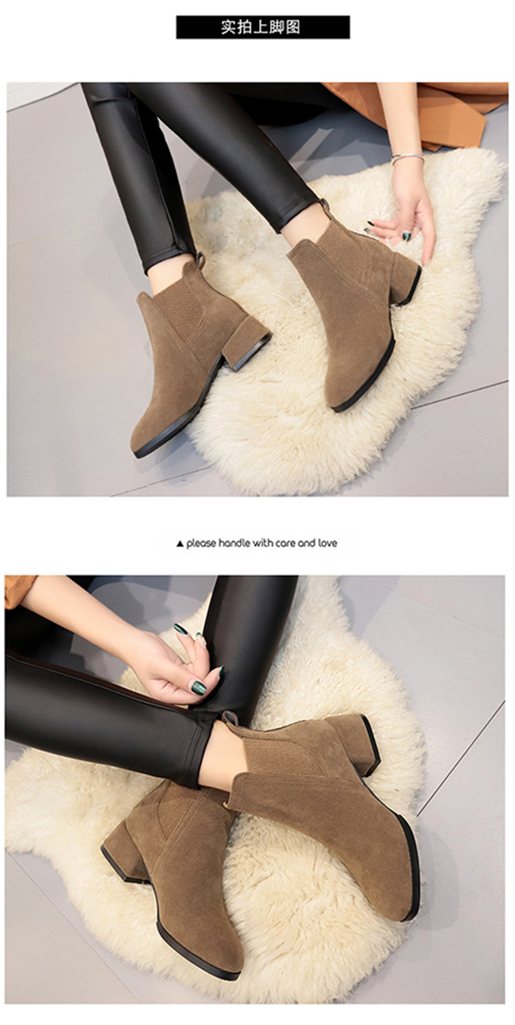 Bottes mi-saison femme en Caoutchouc - Ref 3250573 Image 19