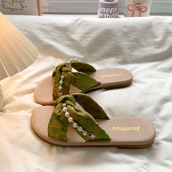 Genuine Leather Version ~ French-Style Flat Sandals Perfect for the Beach and Pairing with Dresses, Women's Summer Outdoor Wear, 2025 New Model