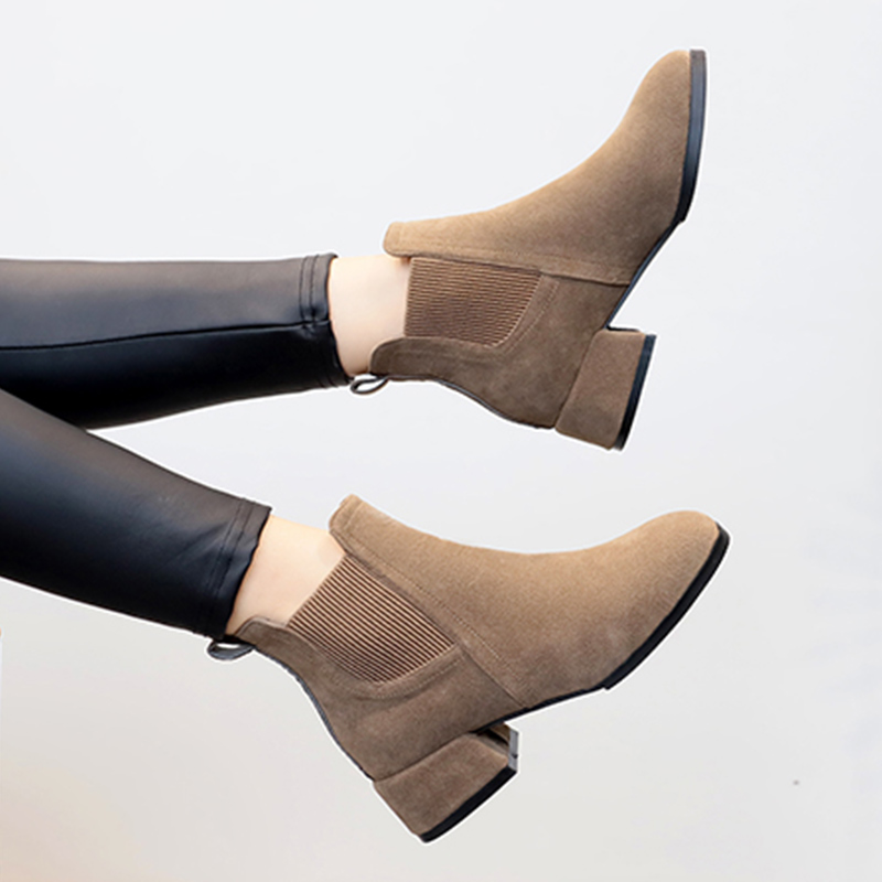 Bottes mi-saison femme en Caoutchouc - Ref 3250573 Image 7