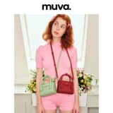 Оригинальная небольшая сумка, барсетка, сумка для телефона, сумка через плечо, изысканный стиль, из натуральной кожи, коллекция 2023