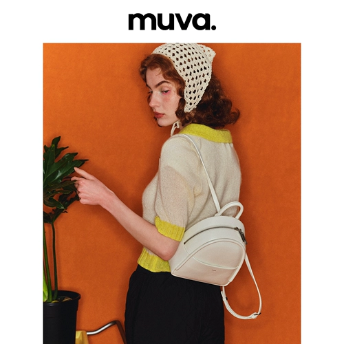 Оригинальная дизайнерская сумка через плечо, небольшой кожаный школьный рюкзак, надевается на плечо, коллекция 2023