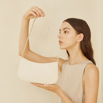 HFresh bag 2021 New Tide retro armpit bag baguette bag leather shoulder bag women fashion handbag