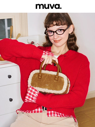 Muva Marshmallow Sumbag Sumbag 2024 Осень и зимние носимые наклонные плечи. Случайный стиль. Случай 10.14 Новый продукт