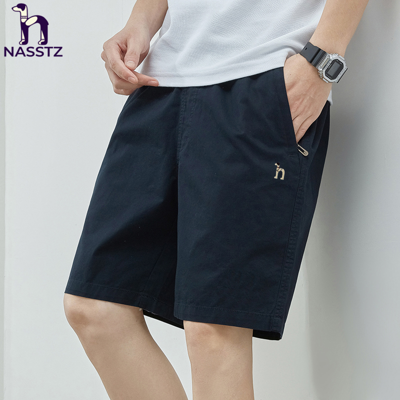 Official Genuine Brand Haggis Kay Men's Casual Shorts Summer Fashion Trendy Pure Cotton Straight Five-Point Pants Official Genuine Brand Haggis Kay Men's Casual Shorts Summer Fashion Trendy Pure Cotton Straight Five-Point Pants