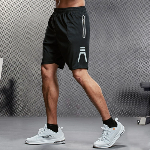 Спортивные быстросохнущие шорты, летние тонкие баскетбольные эластичные штаны для спортзала для тренировок, для бега