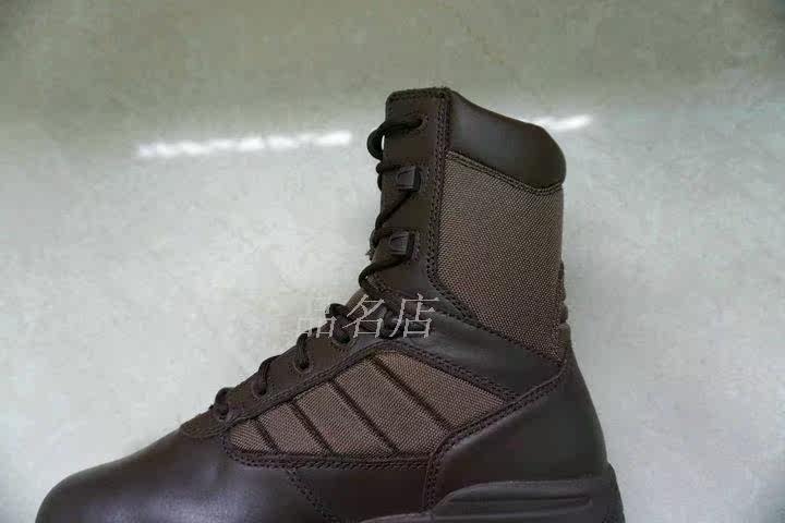 Boots militaires pour homme en cuir - Ref 1399438 Image 14