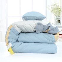 Baby pure cotton quilt four seasons universal kindergarten cartoon cover quilt autumn and winter thickened off the guts baby bedding