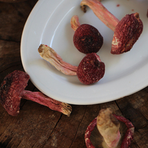 Shan Zhens Food Xiaomins wild red mushroom soup is sweet and rich in nutritional value 50g