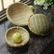 Bamboo bamboo products Shau Ji kitchen washing household basket storage steamed buns basket round dustpan small bamboo baskets