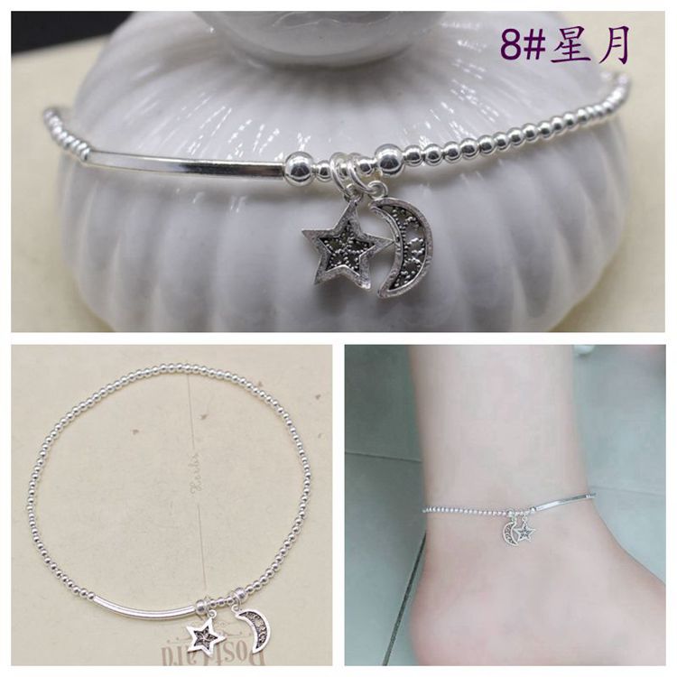 Chaine de cheville Femme      en Argenterie - Ref 3104599 Image 14