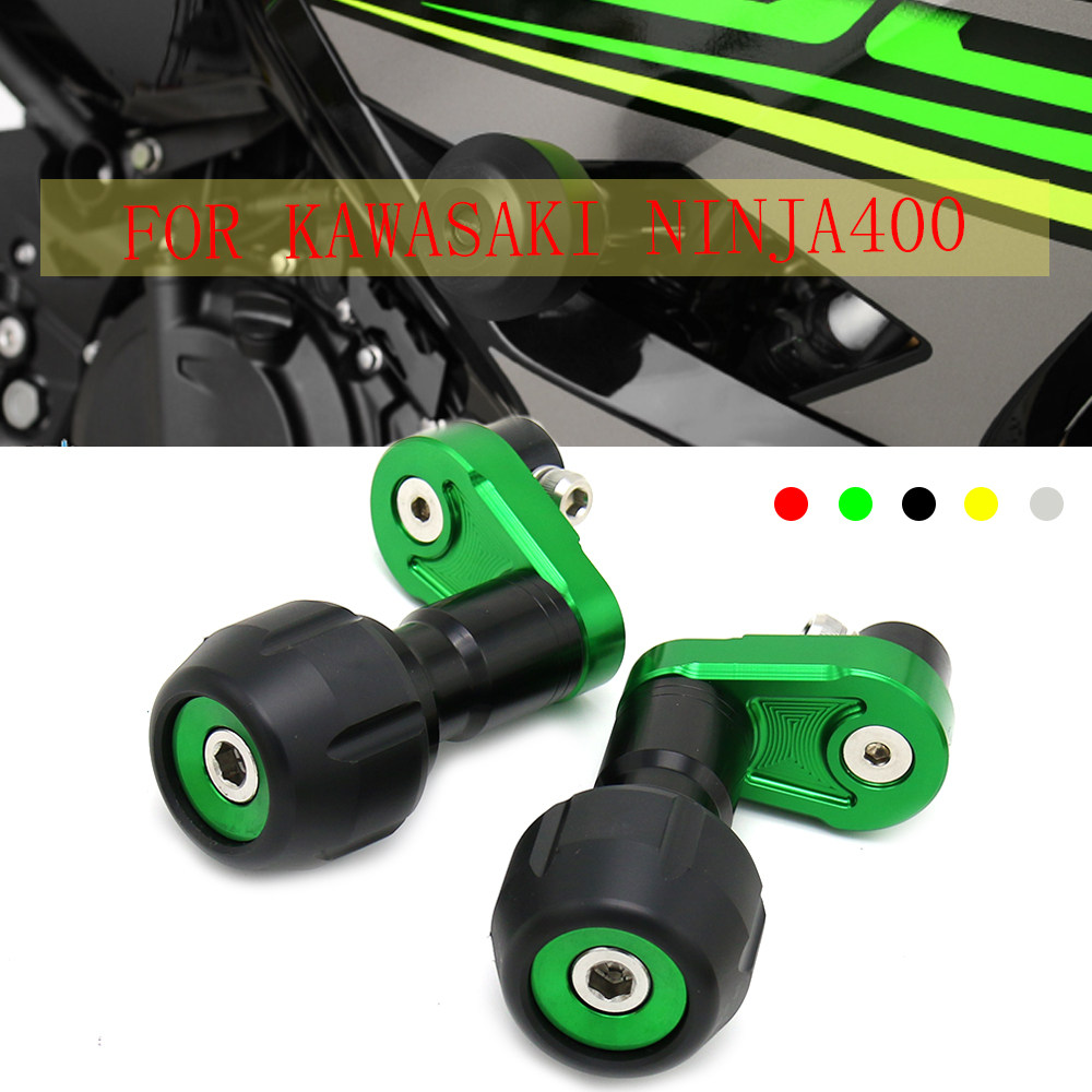 Suitable for Kawasaki Ninja NINJA400 Z400 aluminum alloy modified anti-drop ball anti-drop rubber bumper