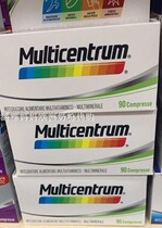 Italy MULTICENTRUM Adult Multivitamin and Mineral 90 Capsules