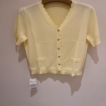 JESSIE counter 2024 spring and summer womens sweater AP4S05AM057-1090