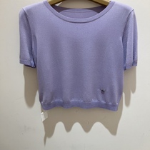 JESSIE counter 2024 spring and summer short-sleeved sweater AP4S03AM058 -1190