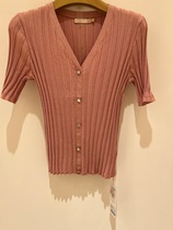 JESSIE counter 2021 spring and summer womens short-sleeved sweater JKSCM274 tag 1299