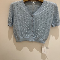 JESSIE counter 2023 spring and summer short-sleeved womens sweater JMSCM255-1399