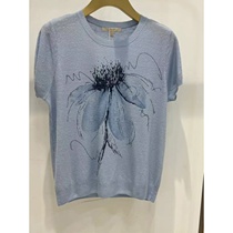 DUNNU Dunnu counter womens summer linen sweater WT23093772 WT23093781-1180