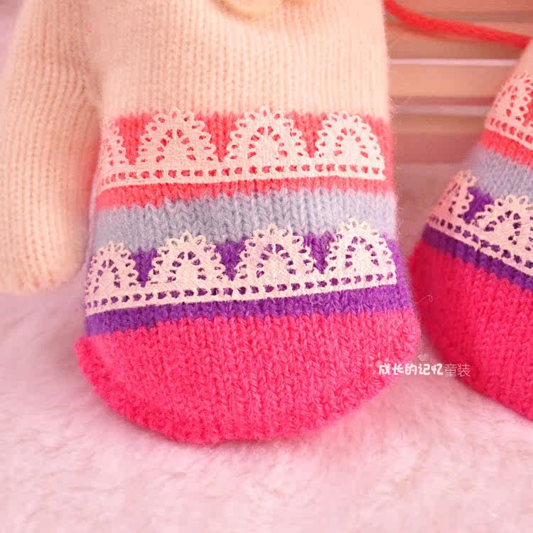 Gants pour fille en de laine - Ref 2150347 Image 24