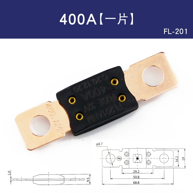 Nĩa-bu lông cầu chì xe ô tô chỗ ngồi bu-lông loại cầu chì công suất cao được sửa đổi RV với cầu chì điện cầu chì 5a cầu chì 100a 