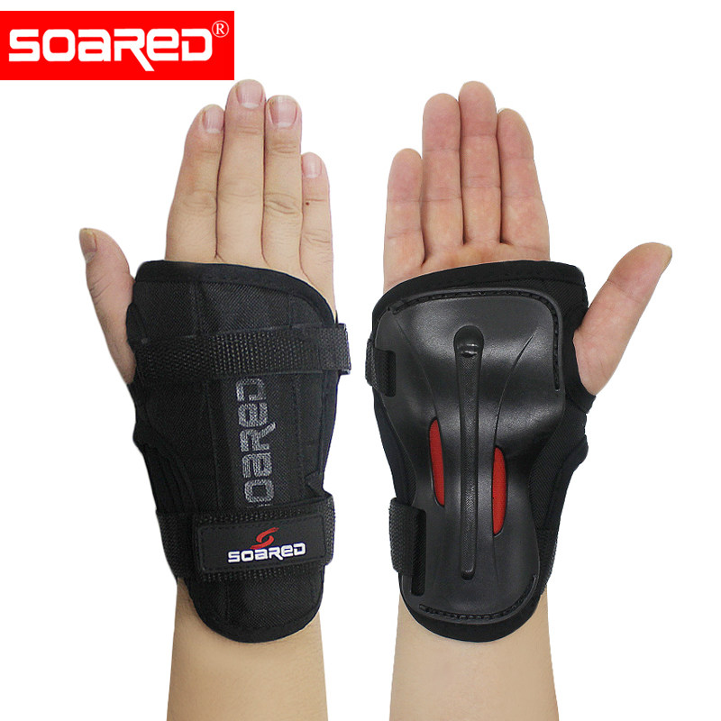 The new product recommends SOARED ski skating special hand guard extended wrist guard roller skating palm hard snowboard skating gloves