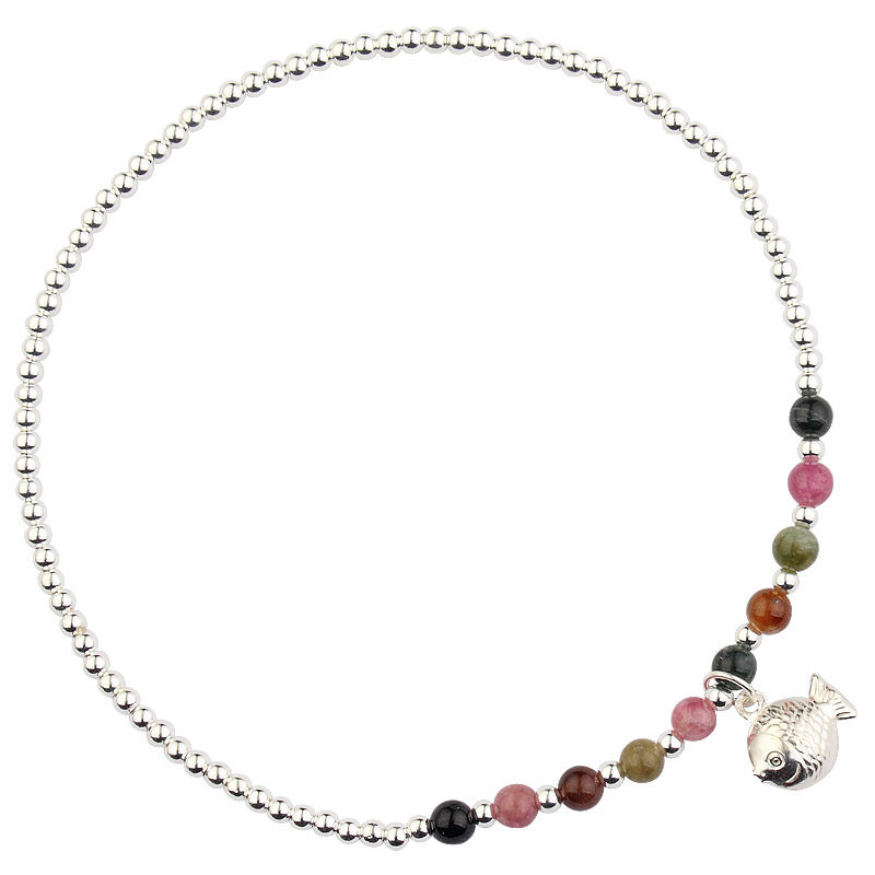 Bracelet de cheville Femme OTHER   en Argenterie - Ref 3104061 Image 5