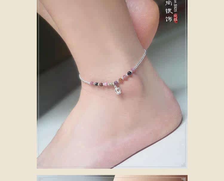 Bracelet de cheville Femme OTHER   en Argenterie - Ref 3104061 Image 22