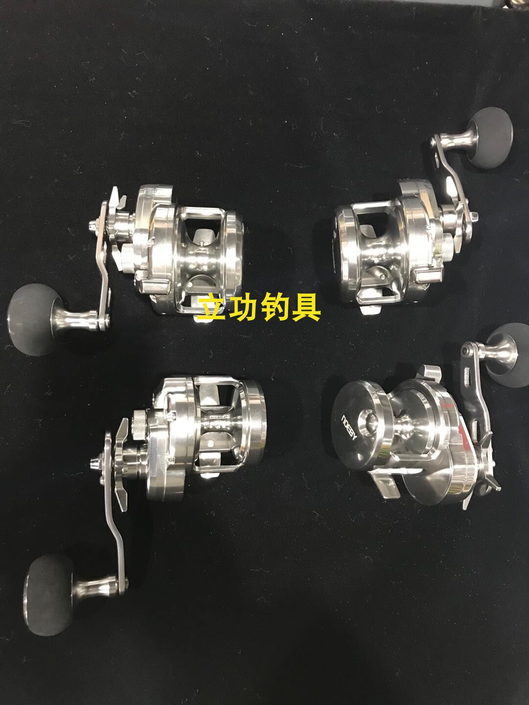 NOEBY Nobby boat fishing reel slow shaking iron plate drum reel sea fishing reel large fishing power metal fishing line reel drum reel delivery line