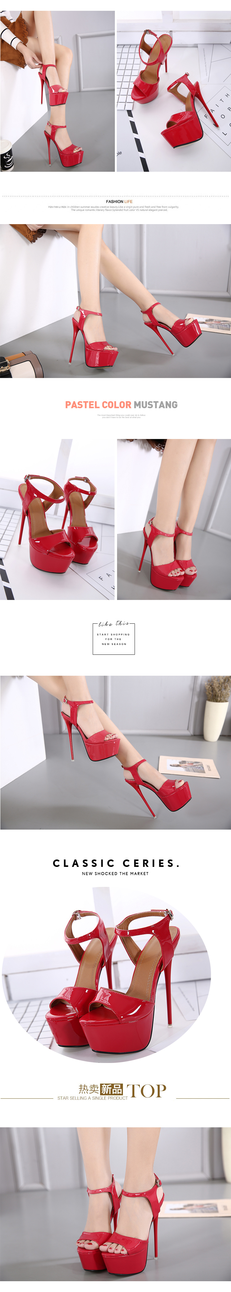 F8498 720K GIÀY CAO GÓT NỮ GUATDU BIG SIZE NGOẠI CỠ MÙA HÈ GIÀY DÉP NỮ G02 SẢN PHẨM MỚI
