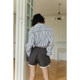 Rosebanks ແມ່ນ unruly ດ້ານແຕ່ exquisite ຖົງ Pocket fabric ການອອກແບບຂອບ A-line culottes ສັ້ນ