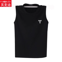 Mùa hè áo vest nam cotton rộng kích thước không tay áo thun thể thao xu hướng tập thể dục vest béo bên ngoài mặc vest - Áo vest cotton áo khoác nam hàn quốc mùa đông